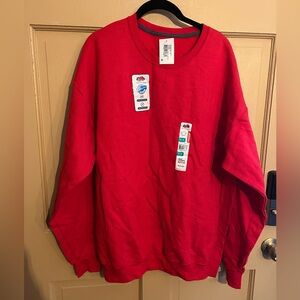 Men Fruit of the Loom sweatshirt size large Nevere XL